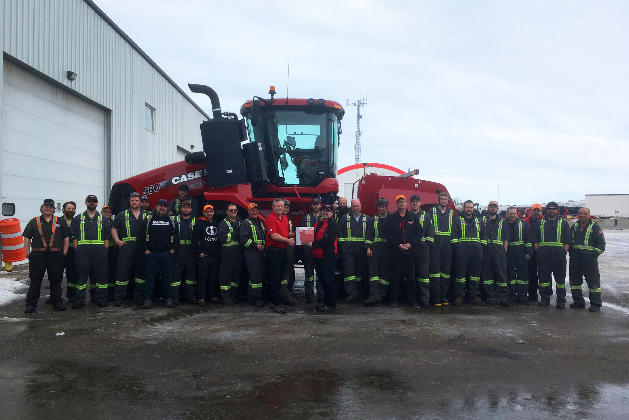 Case IH Pinnacle Service Award for Regina
